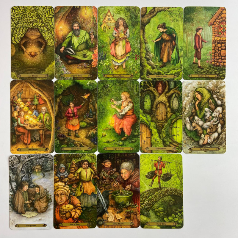 Карти Таро Forest of Enchantment Tarot Зачарований ліс міні колода