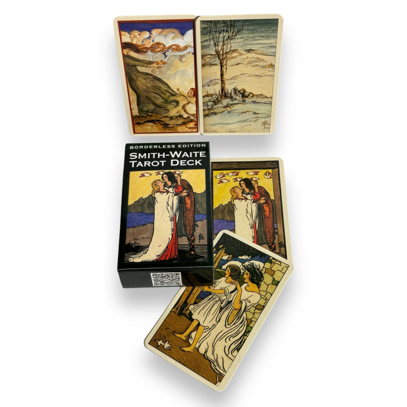 Карти Таро Сміта-Уейта безрамкові Smith-Waite Tarot Deck Borderless зменшені