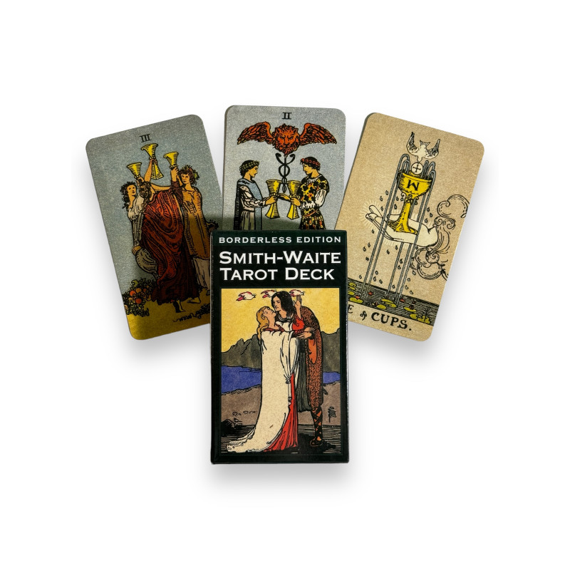 Карти Таро Сміта-Уейта безрамкові Smith-Waite Tarot Deck Borderless зменшені