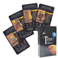 Карти Таро Tarot With Keywords з ключовими словами англійською Райдера-Уейта зменшені