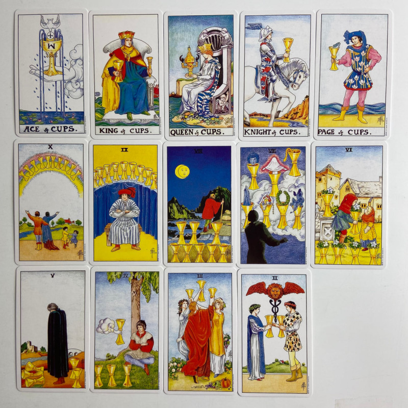 Карти Таро Universal Waite Tarot Універсальне таро Уейта зменшена колода