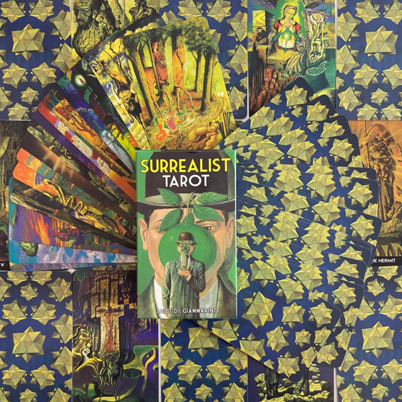 Карти Таро Surrealist Tarot Сюрреалістичне таро зменшена колода англійською