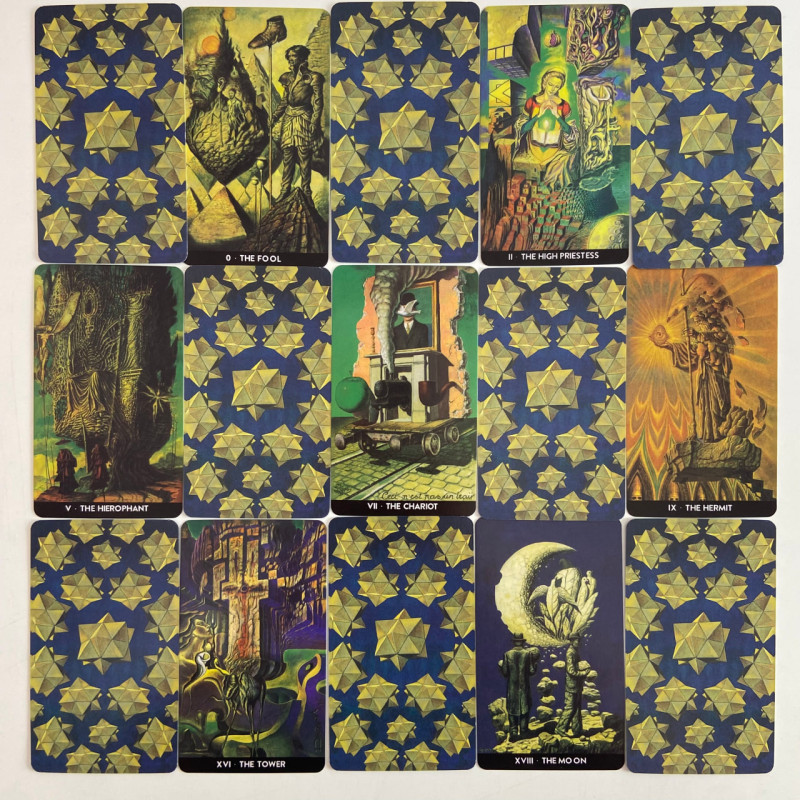 Карти Таро Surrealist Tarot Сюрреалістичне таро зменшена колода англійською