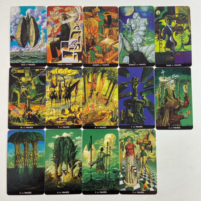 Карти Таро Surrealist Tarot Сюрреалістичне таро зменшена колода англійською