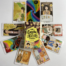 Таро-карты The Quirky Creatives Tarot «Химерні Креативники», уменьшенная колода