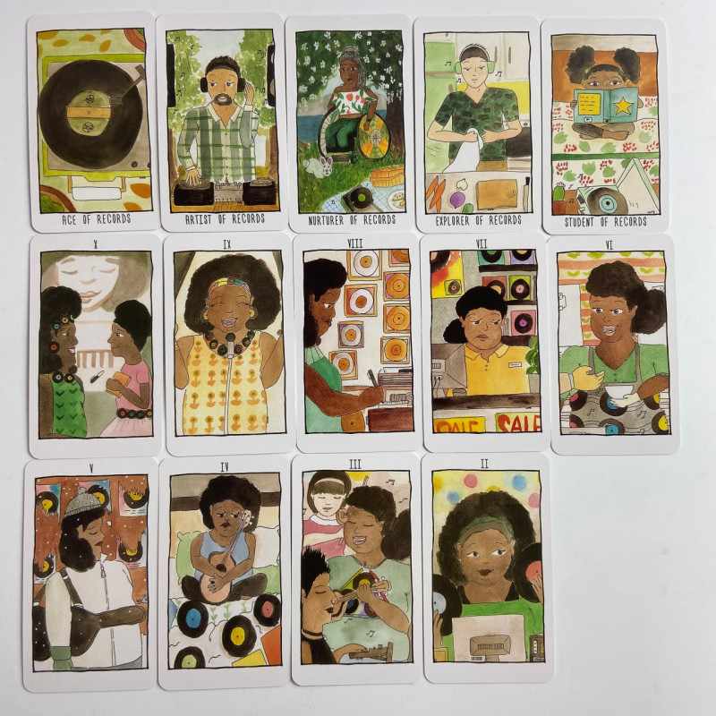 Карти Таро The Quirky Creatives Tarot Химерні Креативники зменшена колода