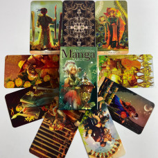 Карты Таро Traditional Manga Tarot Традиционная манга в стиле манга Райдера-Уэйта