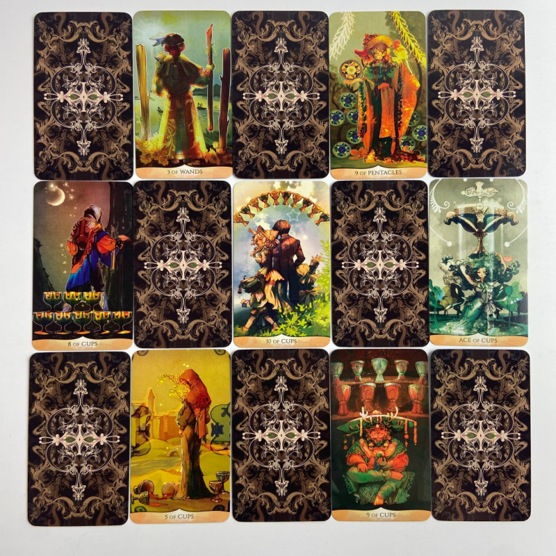 Карти Таро Traditional Manga Tarot Традиційна Манга в стилі манга Райдера-Вейта