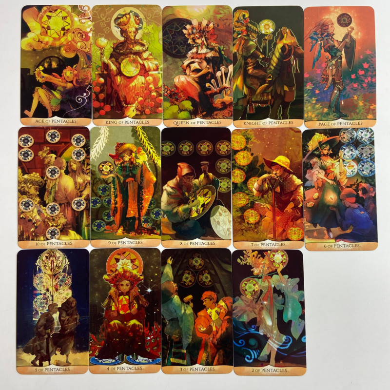 Карти Таро Traditional Manga Tarot Традиційна Манга в стилі манга Райдера-Вейта