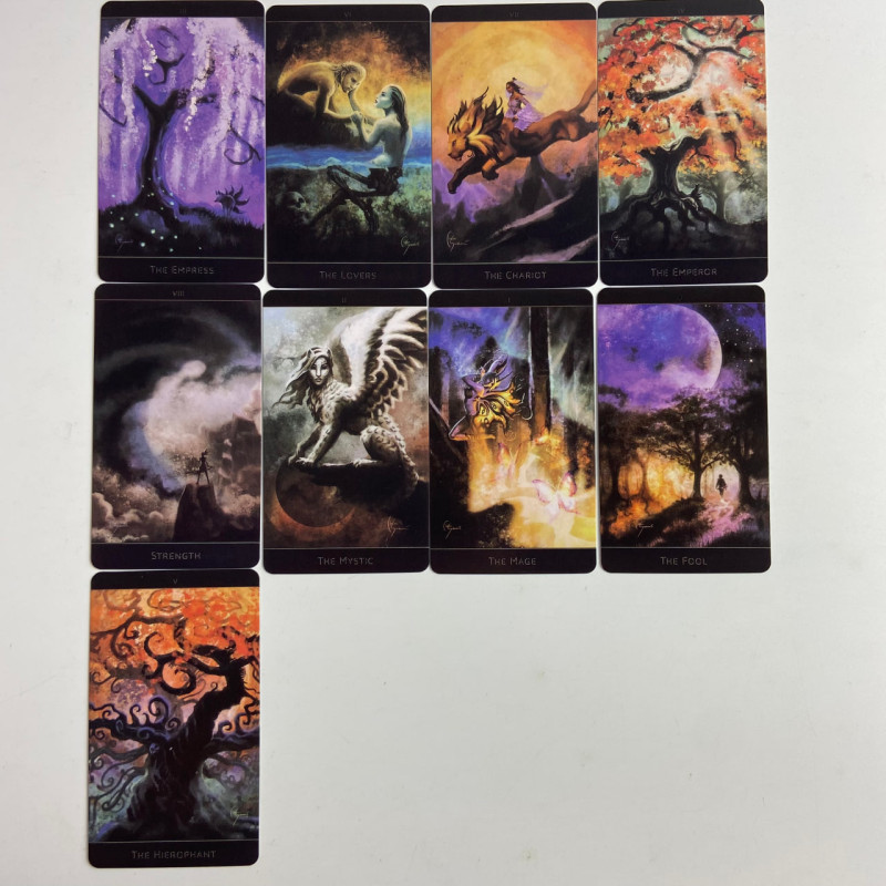 Карти Таро The Lost Forest Tarot Загубленого Ліса зменшена колода Уейта