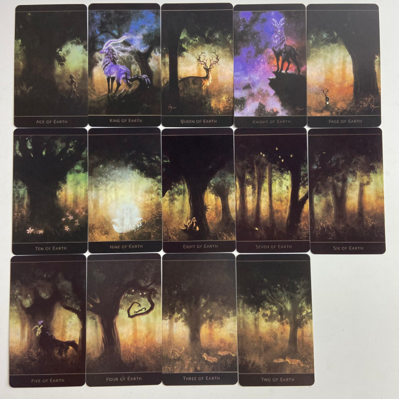 Карти Таро The Lost Forest Tarot Загубленого Ліса зменшена колода Уейта