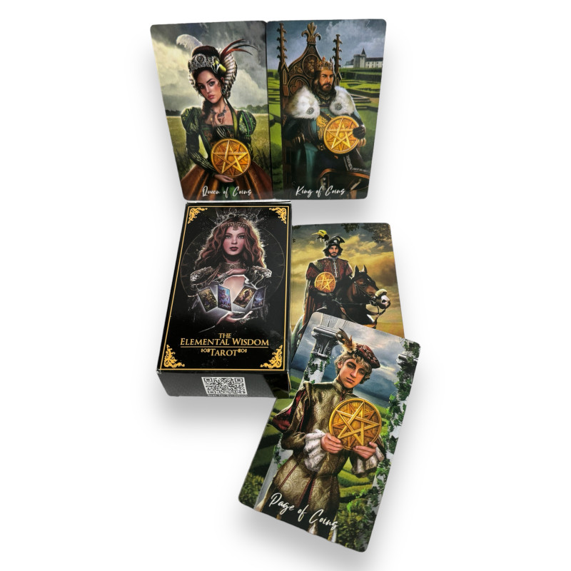 Карты Таро The Elemental Wisdom Tarot Мудрость Элементалей уменьшенная колода Райдера-Уэйта