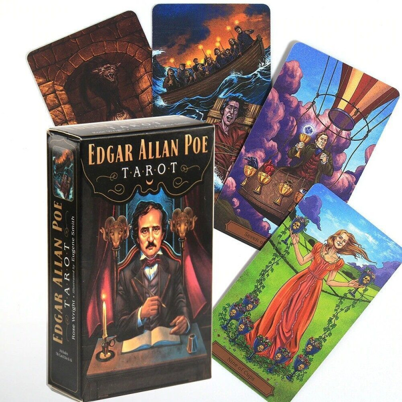 Карты Таро Edgar Allan Poe Tarot Эдгар Аллан По готическая колода Райдера-Уэйта