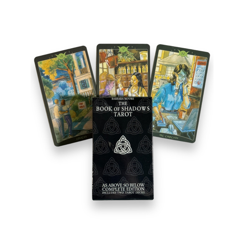 Карти Таро The Book of Shadows Tarot Книга Тіней 2 зменшена колода