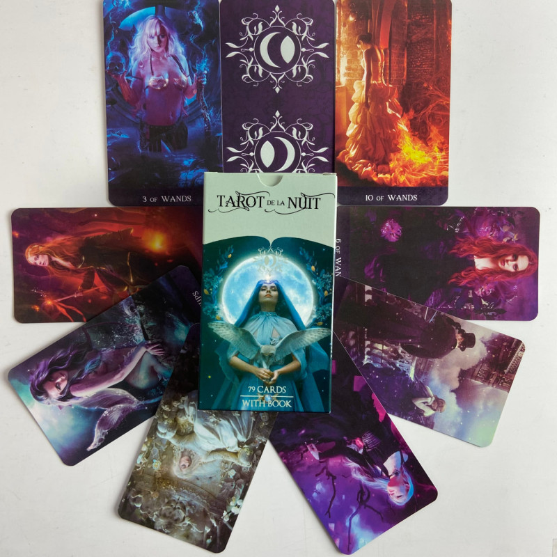 Карти Таро Ночі Tarot De La Nuit колода у стилі Райдера-Уейта