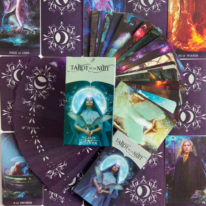 Карти Таро Ночі Tarot De La Nuit колода у стилі Райдера-Уейта