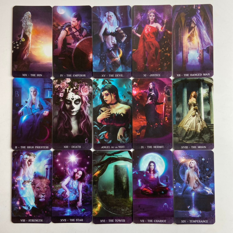 Карти Таро Ночі Tarot De La Nuit колода у стилі Райдера-Уейта