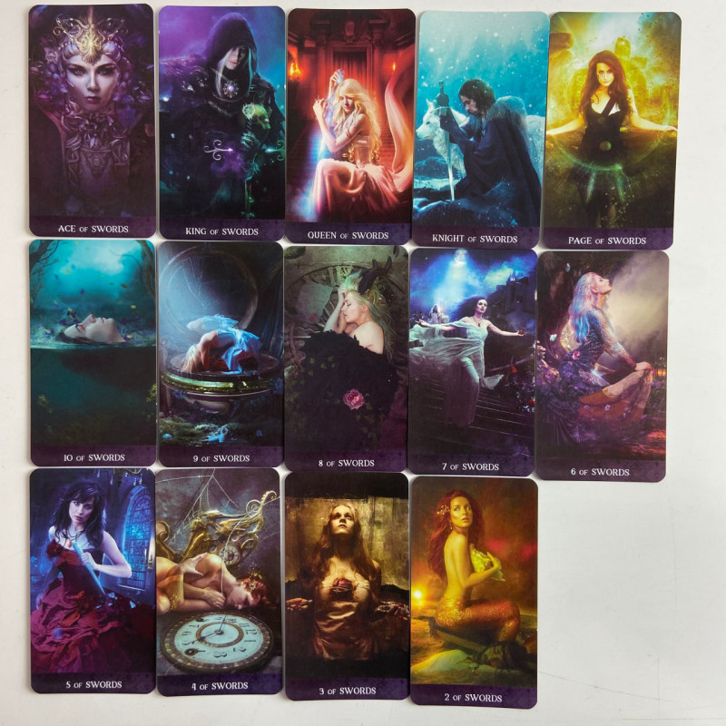 Карти Таро Ночі Tarot De La Nuit колода у стилі Райдера-Уейта