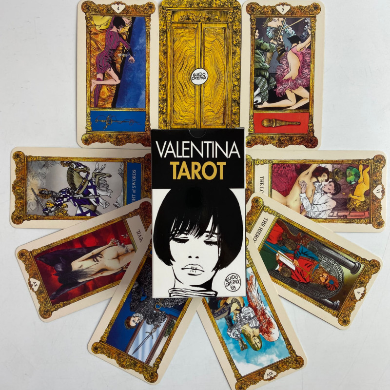 Карти Таро Valentina Tarot Валентина в стилі коміксу колекційна колода