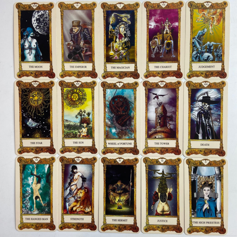 Карти Таро Valentina Tarot Валентина в стилі коміксу колекційна колода