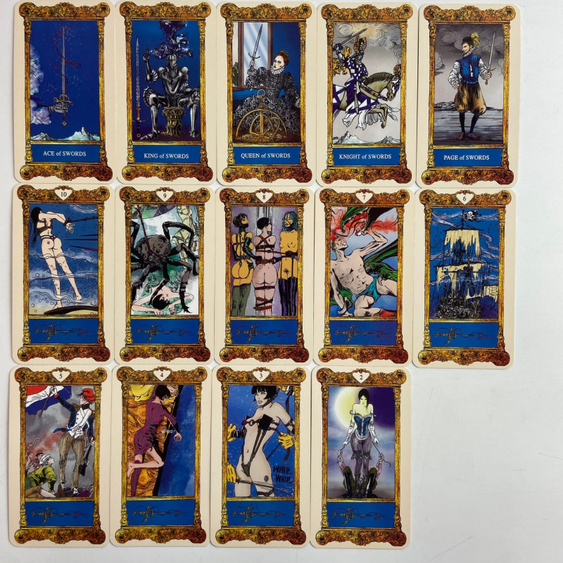 Карти Таро Valentina Tarot Валентина в стилі коміксу колекційна колода