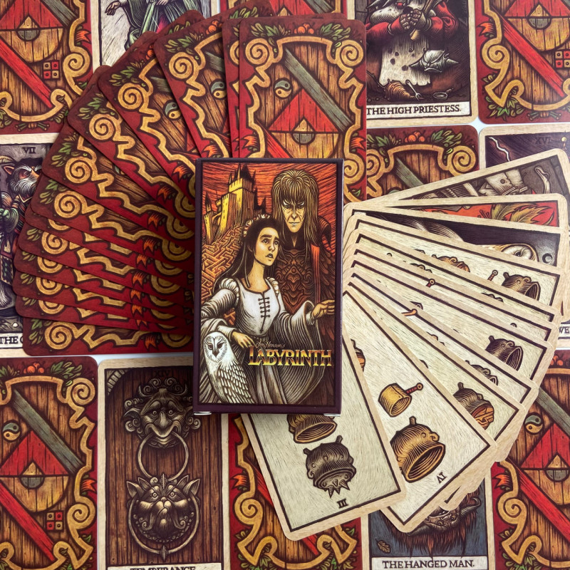 Карты Таро Labyrinth Tarot «Лабиринт» тематическая коллекционная колода