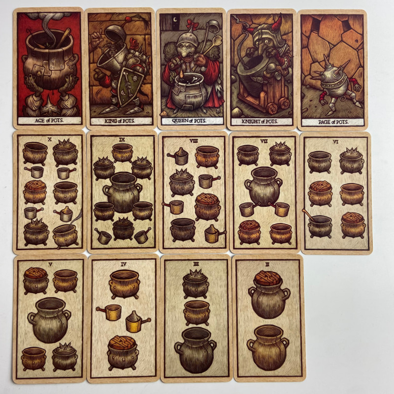 Карты Таро Labyrinth Tarot «Лабиринт» тематическая коллекционная колода
