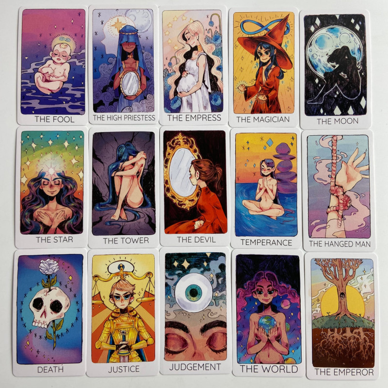 Карты Таро Britt's Third Eye Tarot «Третий глаз Бритт», уменьшенный формат