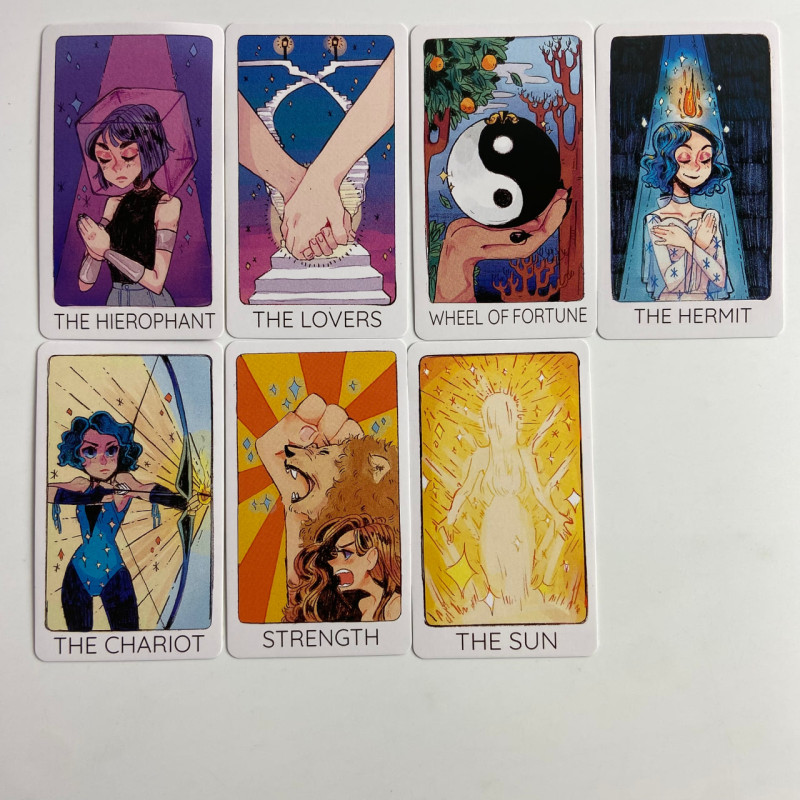 Карты Таро Britt's Third Eye Tarot «Третий глаз Бритт», уменьшенный формат