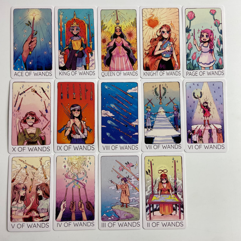 Карты Таро Britt's Third Eye Tarot «Третий глаз Бритт», уменьшенный формат