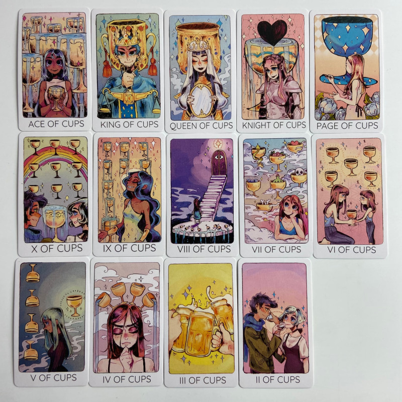 Карты Таро Britt's Third Eye Tarot «Третий глаз Бритт», уменьшенный формат