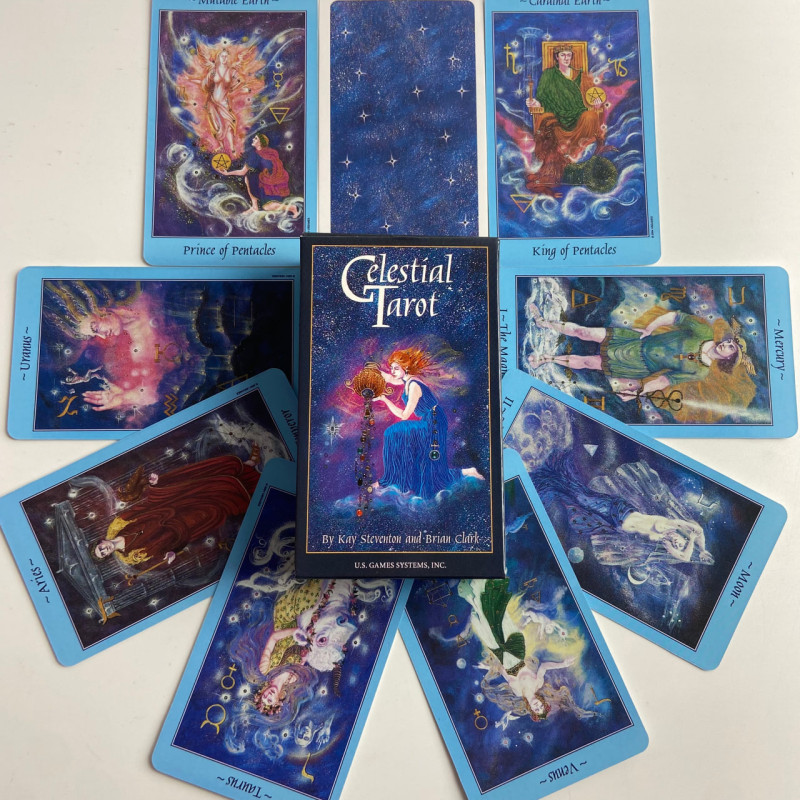 Карты Таро Celestial Tarot «Небесное Таро» с астрологической символикой (уменьшенные)