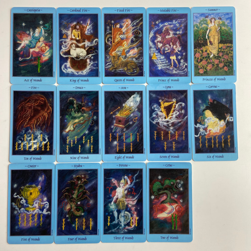 Карты Таро Celestial Tarot «Небесное Таро» с астрологической символикой (уменьшенные)