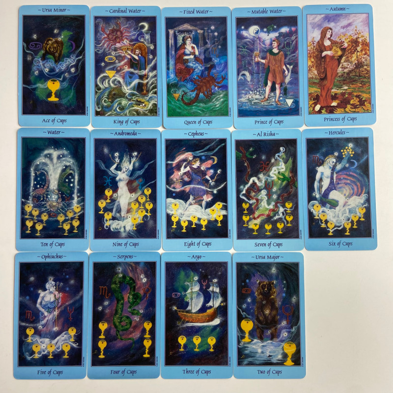 Карты Таро Celestial Tarot «Небесное Таро» с астрологической символикой (уменьшенные)