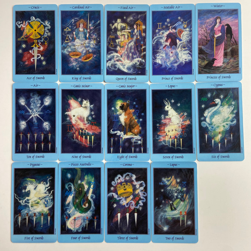 Карты Таро Celestial Tarot «Небесное Таро» с астрологической символикой (уменьшенные)