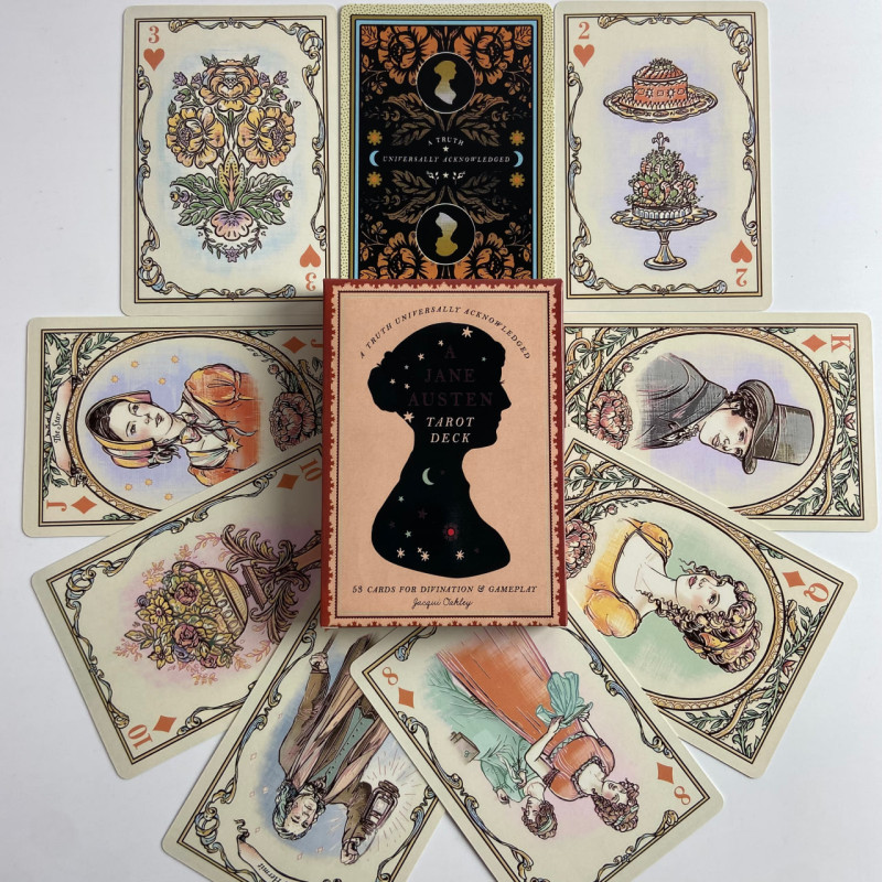 Карти Таро A Jane Austen Tarot Джейн Остін зменшена колода англійською