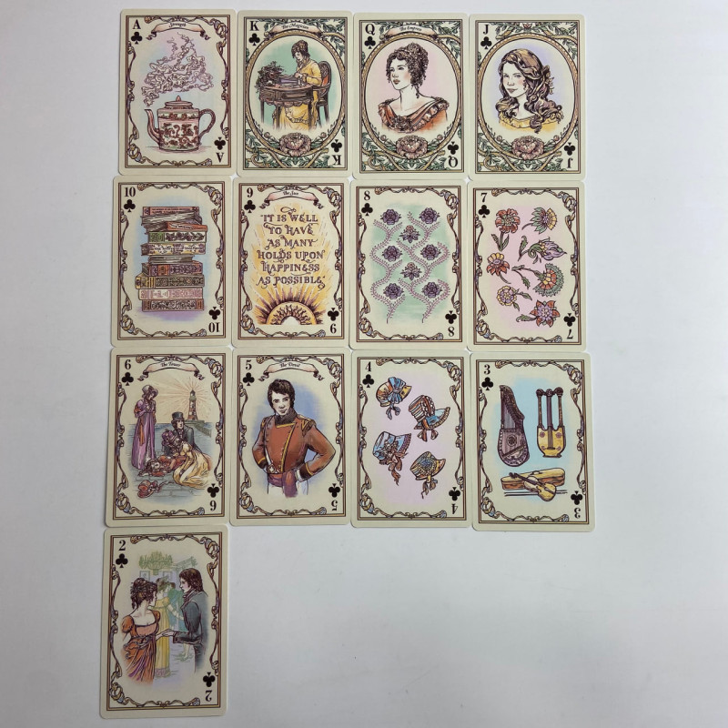 Карти Таро A Jane Austen Tarot Джейн Остін зменшена колода англійською