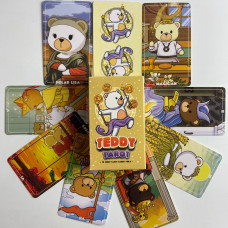 Карты Таро Teddy Tarot Мишки (Teddy Bear Tarot) с мультяшными иллюстрациями