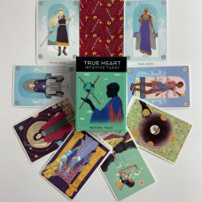 Карты Таро True Heart Intuitive Tarot Интуитивное правдивого сердца уменьшенная колода