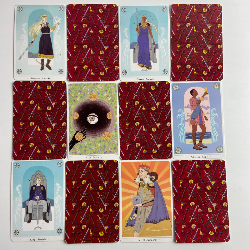 Карты Таро True Heart Intuitive Tarot Интуитивное правдивого сердца уменьшенная колода