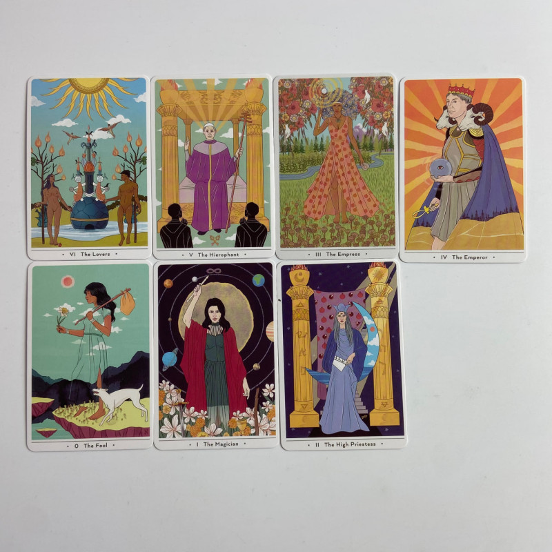 Карты Таро True Heart Intuitive Tarot Интуитивное правдивого сердца уменьшенная колода