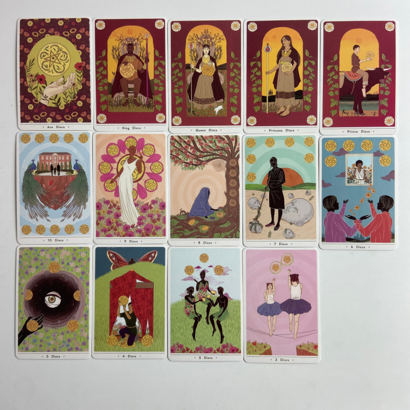 Карты Таро True Heart Intuitive Tarot Интуитивное правдивого сердца уменьшенная колода