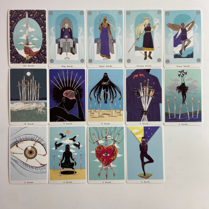 Карты Таро True Heart Intuitive Tarot Интуитивное правдивого сердца уменьшенная колода