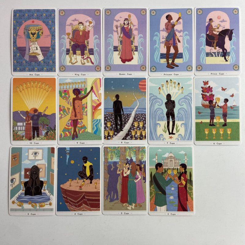 Карты Таро True Heart Intuitive Tarot Интуитивное правдивого сердца уменьшенная колода