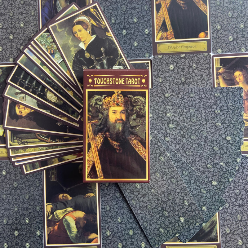 Карты Таро Touchstone Tarot Кэт Блэк в стиле Возрождения и Барокко