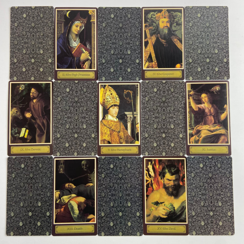Карты Таро Touchstone Tarot Кэт Блэк в стиле Возрождения и Барокко
