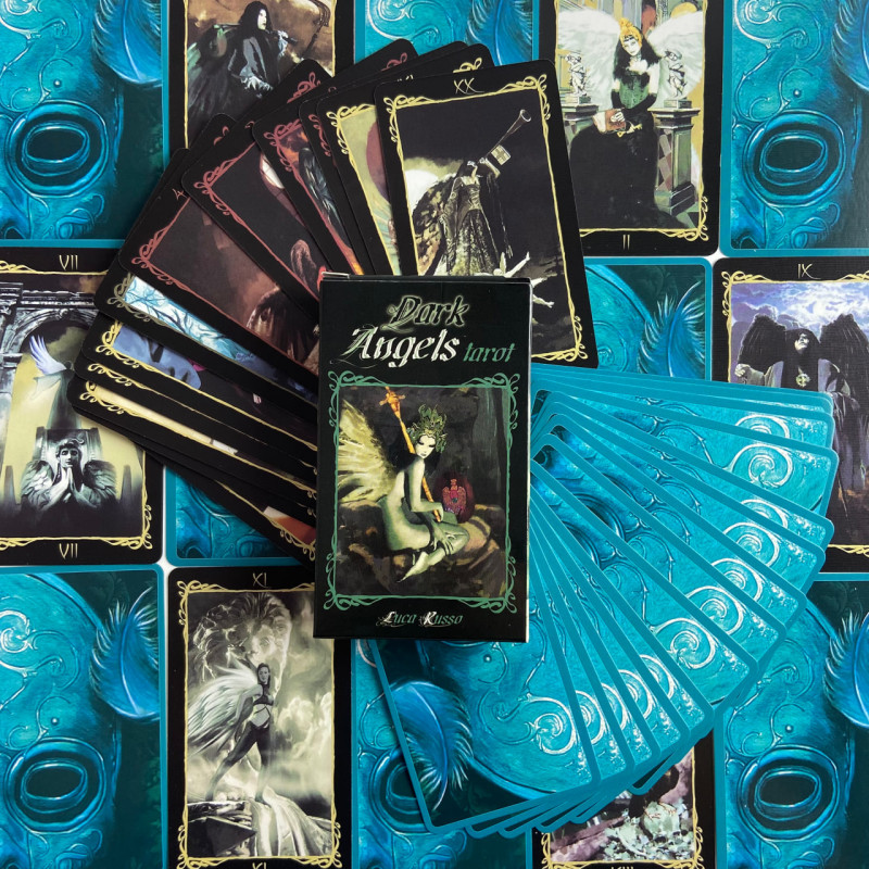 Карты Таро Dark Angels Tarot Тёмные Ангелы уменьшенная колода