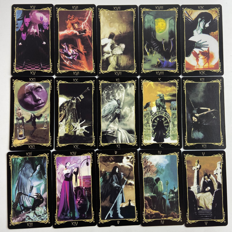 Карты Таро Dark Angels Tarot Тёмные Ангелы уменьшенная колода