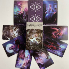 Карты Таро Ночи Tarot De La Nuit уменьшенная колода по системе Райдера-Уэйта