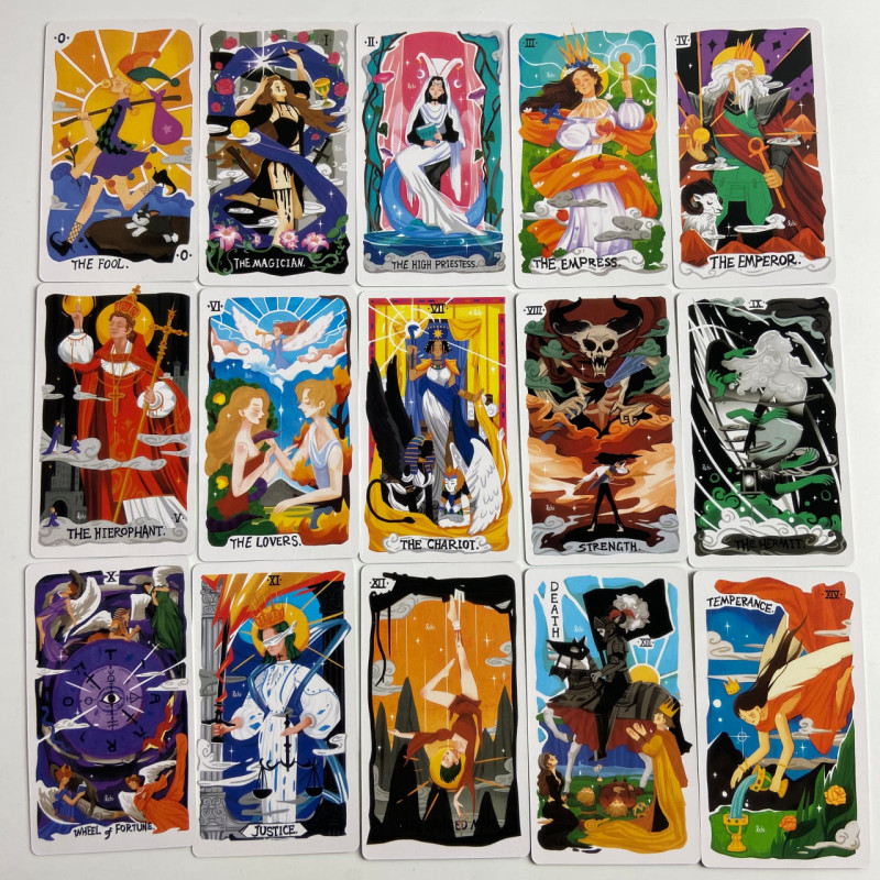 Карты Таро Sleepwalker’s Tarot «Лунатиков» уменьшенная колода на английском